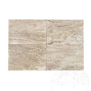 Striato Travertine Tumbled, 61x 40.6 x 3 cm