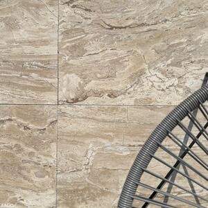 Striato Travertine Tumbled, 61x 40.6 x 3 cm