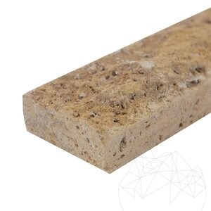 Yellow Splitface Travertine, 5 cm x FL x 2.1 cm