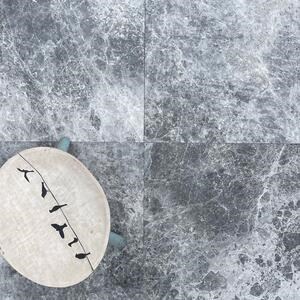 Tundra Dark Polished Marble, 60 x 60 x 2 cm