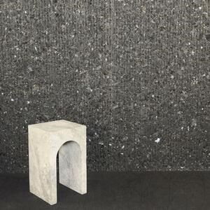 Tundra Grey Marble Archy Side Table 