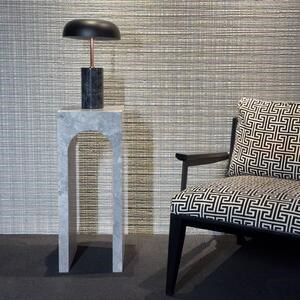 Tundra Grey Marble Archy Small Console