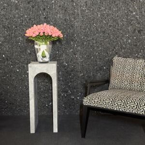 Tundra Grey Marble Archy Small Console