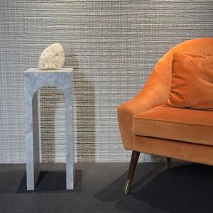 Tundra Grey Marble Archy Small Console