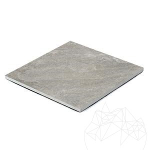 Sinterized Stone L'ALTRA PIETRA Vesuvio Grigio, 59,5 X 59,5 X 2 cm, R11 - Non-Slip for outdoor use