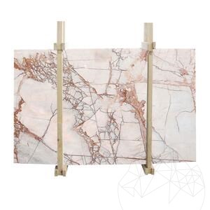 Marble Slab Victoria Pink Polished, 2 cm