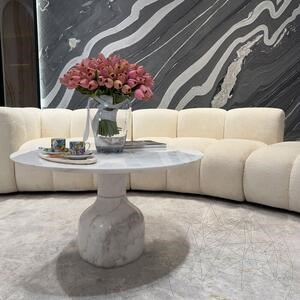 Volakas Marble Moon Coffee Table