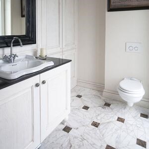 Volakas Polished Marble, 30 x 30 x 2 cm