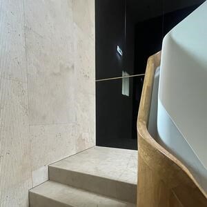 Waved Classic Travertine 120 x 60 x 2 cm 