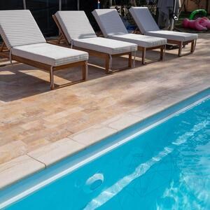 Yellow Cross Cut Tumbled Travertine 15.2 x 30.5 x 3 cm