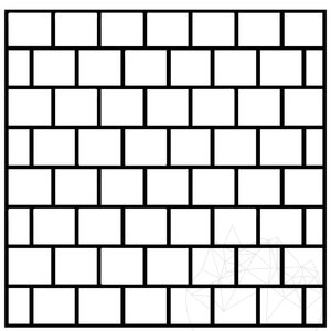 Silver Cross Cut Tumbled Travertine, 10 x 10 x 1 cm