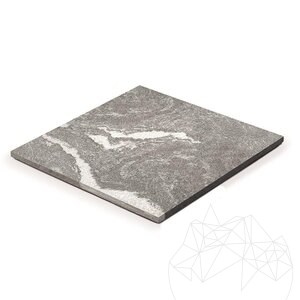 Sinterized Stone L'ALTRA PIETRA Colosseo Grigioni, 60 X 60 X 2 cm, R11 - Non-Slip for outdoor use