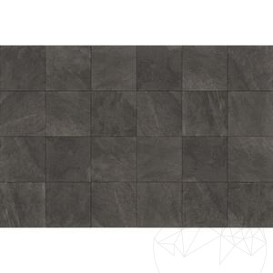 L'ALTRA PIETRA Museo Ardesia Nera, 60 x 60 x 2 cm, R11 (Non-Slip) - Economy
