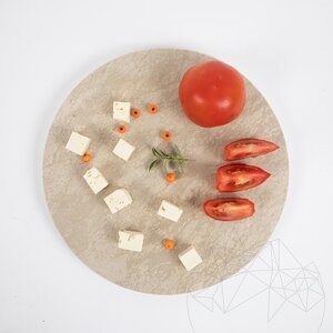 Natural Stone Pastry Board (28 cm diameter)
