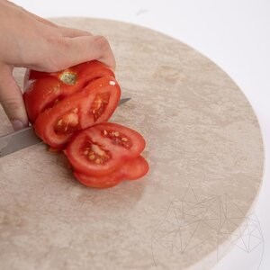 Natural Stone Pastry Board (28 cm diameter)