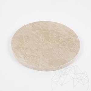 Natural Stone Pastry Board (28 cm diameter)