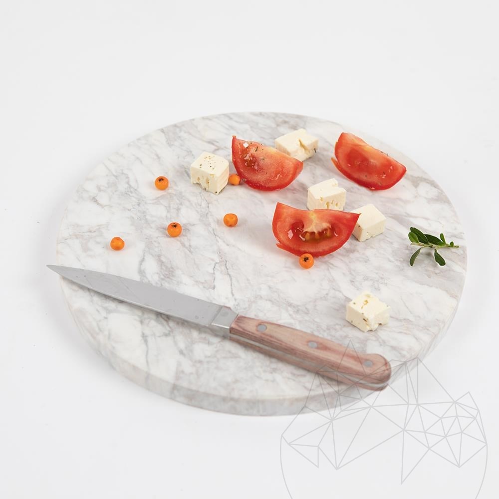 Natural Black Granite Pastry Cheese And Cutting Serving Board