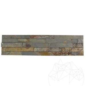 Multi Slate Wall Cladding Panel, 15 x 60 cm
