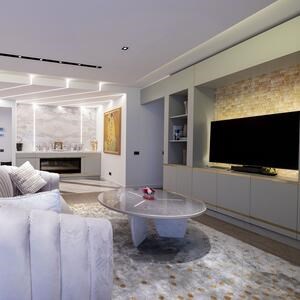 Honey Onyx Polished Pyramid Mosaic, 5 x 5 cm