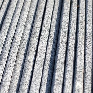 Bianco Sardo Sandblasted Granite cut-to-size slabs, 2 cm - Special Projects Item