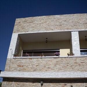 Sparta Limestone Wall Cladding Panel, 15 x 60 cm