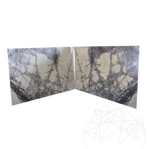 Calacatta Lilac Polished Marble cut-to-size slabs, 2 cm