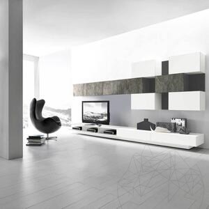 Flexible Slate SKIN Ultra-Flex 2mm - Silver Shine, 280 x 125 cm | Stone for Walls, Furniture, Facades and Wet Areas