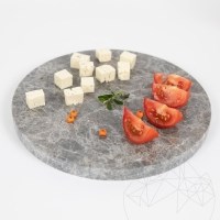 Natural Stone Pastry Board (28 cm diameter)