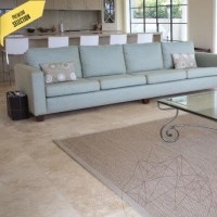 Classic PREMIUM Cross Cut Polished Travertine 122 x 61 x 1.2 cm