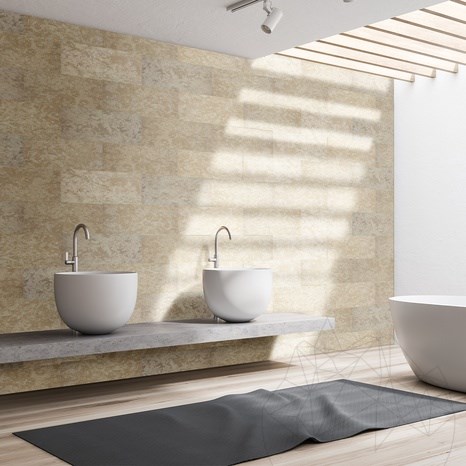 Vratza Beige Brushed Limestone, 60 x 30 x 1.2 cm