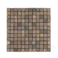 Mosaic Slate Natural Multicolor 2.3x2.3 cm - Indoor and Outdoor | Ideal for Showers, Bathrooms, Kitchens