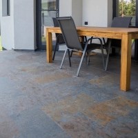 Noisette Multicolor Riven Slate, 60 x 60 x 1 cm