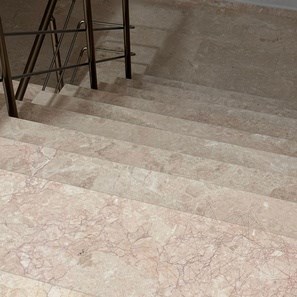 Rosalina Brushed Marble Step, 120 x 30 x 3 cm