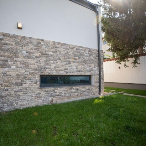 Silver Splitface Travertine,10 cm x FL x 2 cm