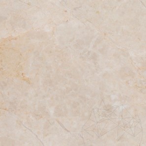 Crema Royal Brushed Marble Step (bevelled 1L), 120 x 33 x 3 cm