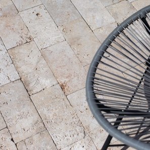 Classic Cross Cut Tumbled Travertine 15.2 x 30.5 x 3 cm - Economy