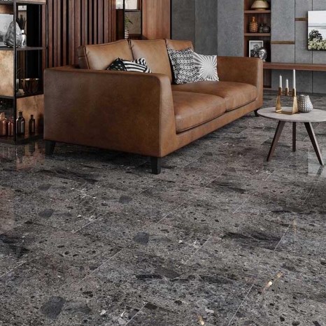 Ceppo Grey Polished Marble, 61 x 30.5 x 1.2 cm
