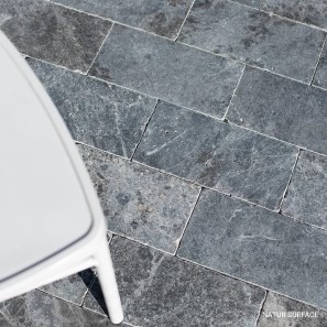 Ceppo Grey Tumbled Marble, 30.5 x 15.2 x 3 cm