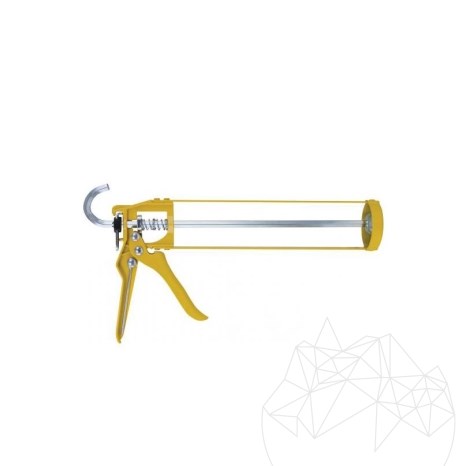 Silicone gun, yellow (cartridge 290 ml)