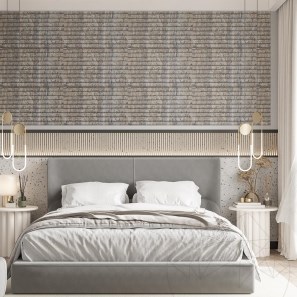 Waved Silver Travertine 120 x 60 x 2 cm 