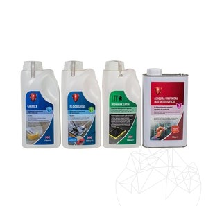 SATIN Kit LTP - satin finish sealer for unpolished surfaces