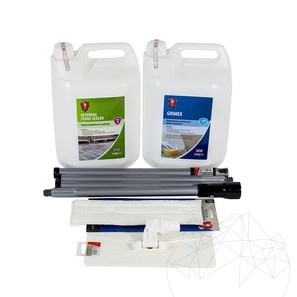 UVPROTECT Kit LTP - protects facades and fences from sunlight