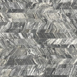Flexible Marble SKIN Panel 3D Express - Brazil White, 60x15 cm, Self-Adhesive 3M for Interior Cladding Furniture