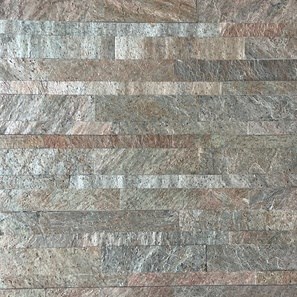 Flexible Quartz SKIN Panel 3D Express - Copper, 60x15 cm, Self-adhesive 3M for Interior Cladding Furniture, Walls