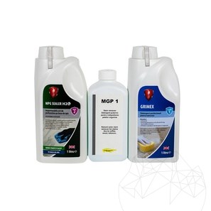 Universal Kit LTP for Removing Organic Stains: Cleaning, Sealing and Aftercare