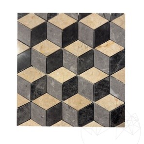 Cube Marble Mosaic Mix