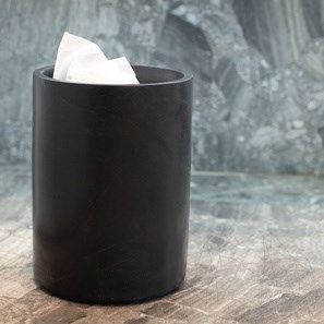Nero Marble Dustbin, 26.5 x 20 cm