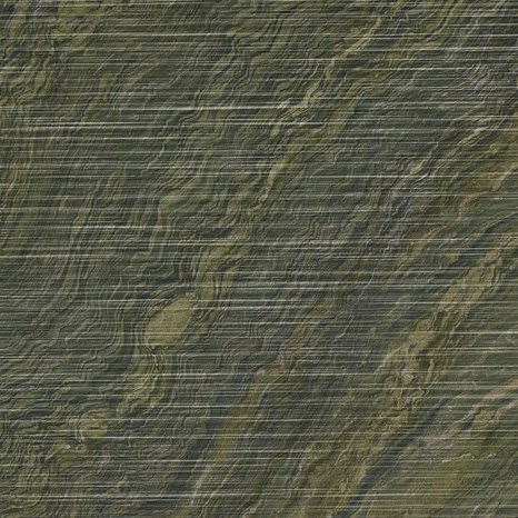 Rainbow Green Lineal Design Slab Granite 3CM