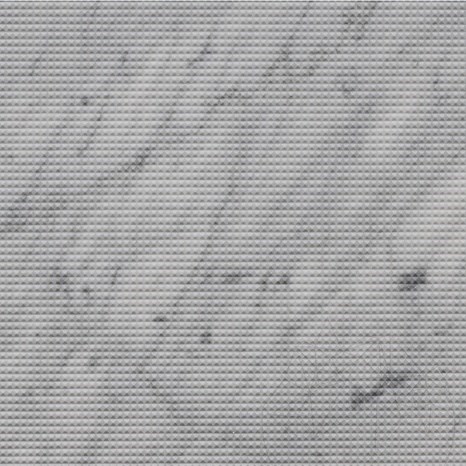 Carrara White Pyramid Design Slab Marble 2CM