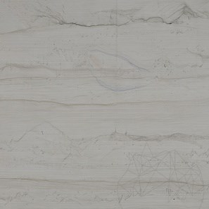 Quartzite Mont Blanc Lineal Design Slab Quartzite 2CM